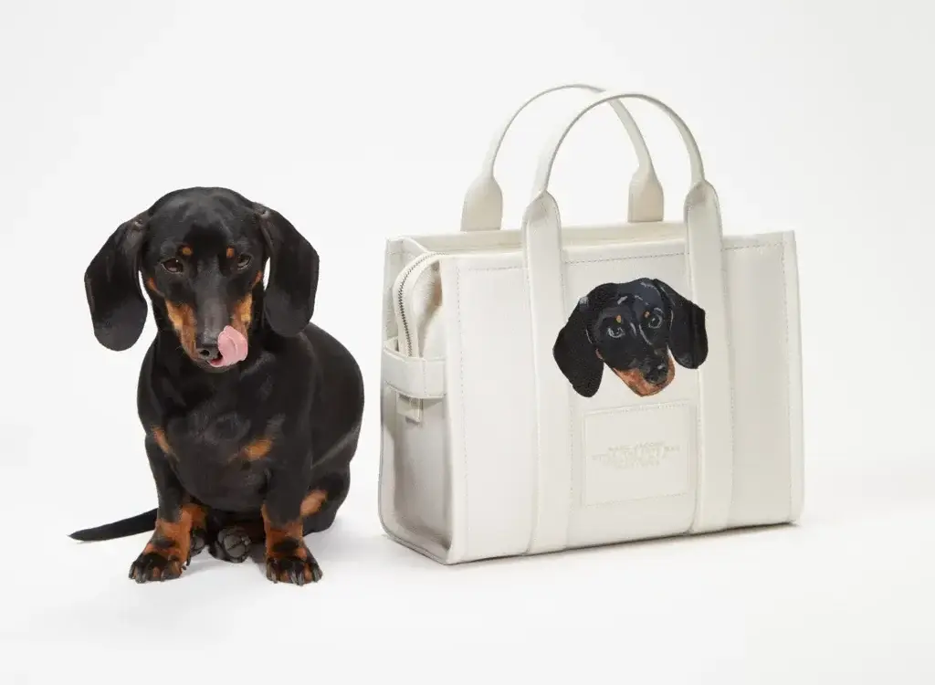 Bark Jacobs with Marc Jacobs